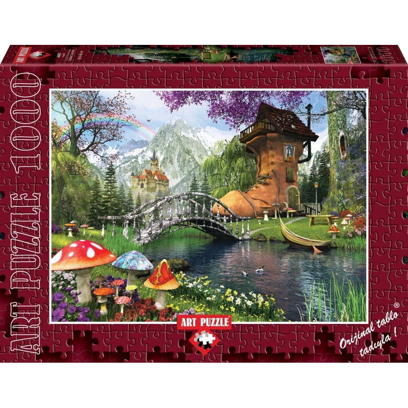 Puzzle 1000 piese The Old Shoe House - DOMINIC DAVISON