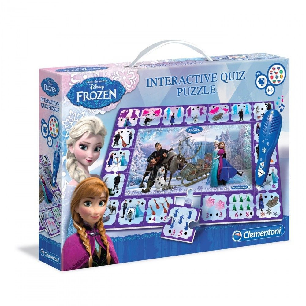 Clementoni Disney puzzle interactiv (35 buc) - Frozen