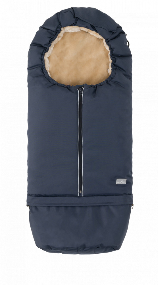 Nuvita Carry On sac de iarna 2 in 1 80/105 cm Warm Blue / Beige - 9845 imagine