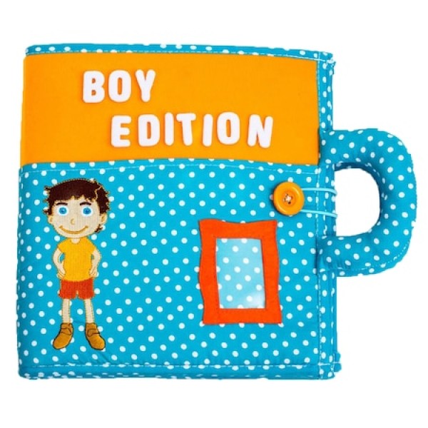 Carticica cu activitati Piqipi – Quiet book Boy Edition buy4baby.ro imagine noua