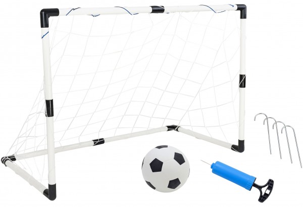 Poarta de fotbal pentru copii Globo WToy cu minge si pompa incluse