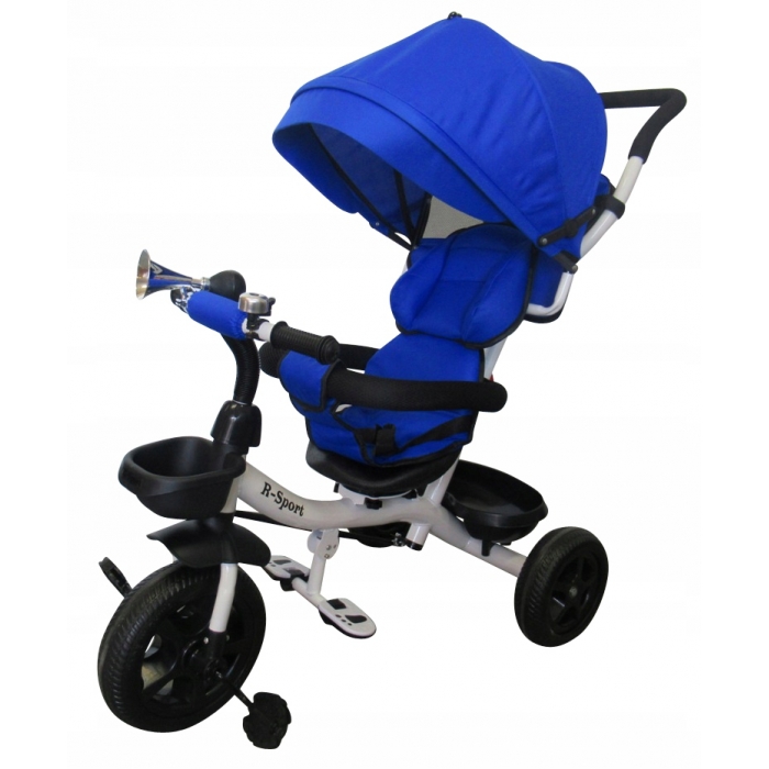 Tricicleta cu pedale 3 in 1 r-sport t4 – albastru buy4baby.ro imagine noua