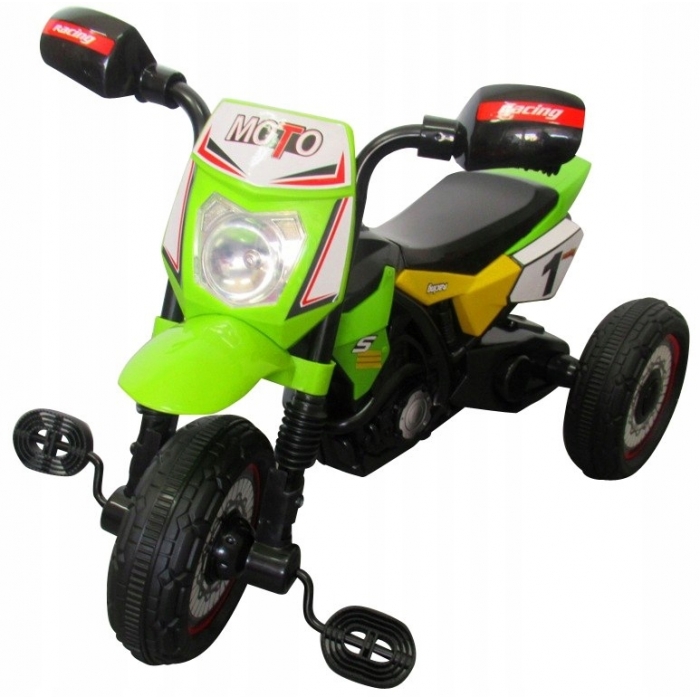 Tricicleta tip motocicleta r-sport m5 – verde buy4baby.ro imagine noua