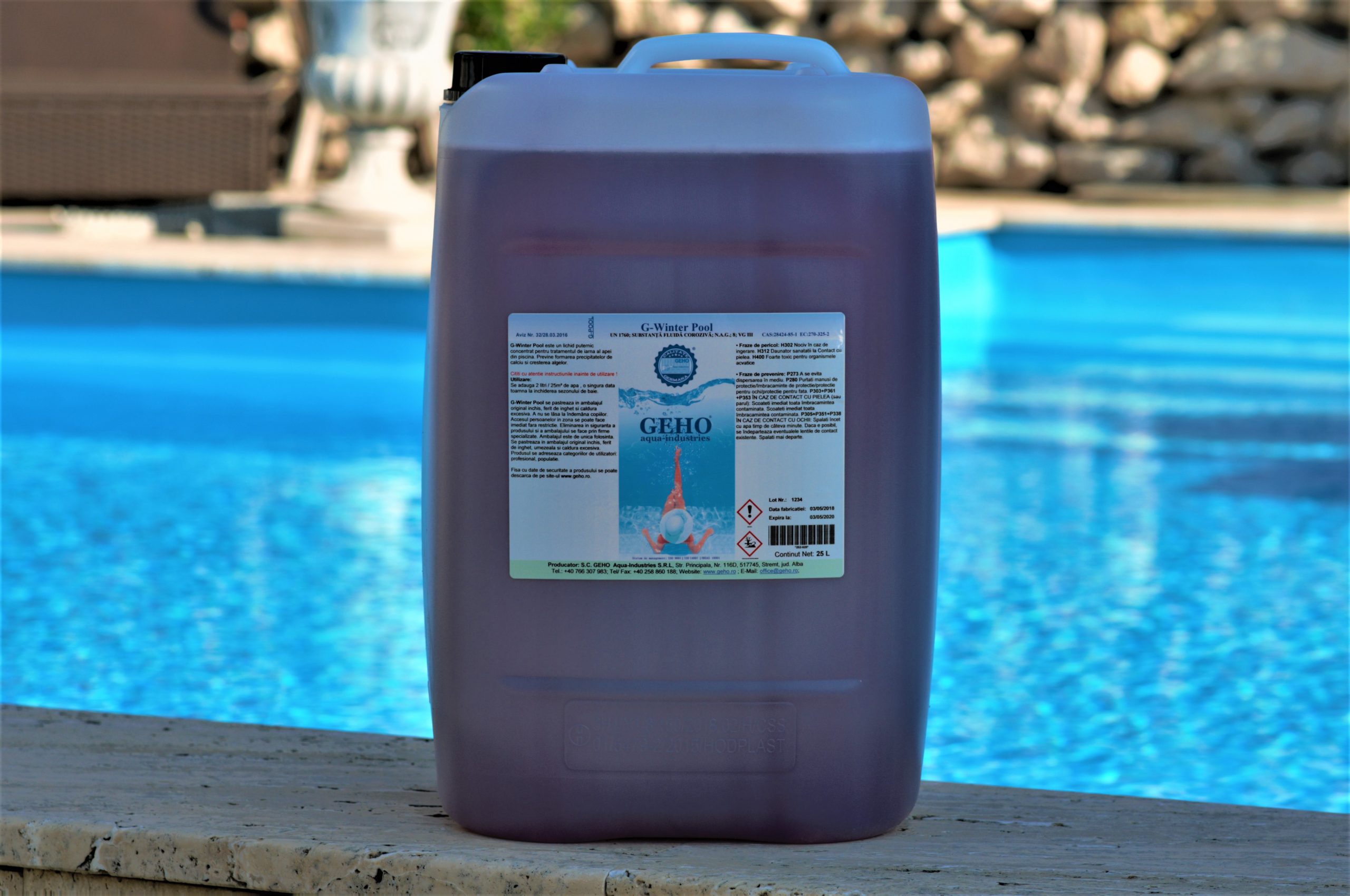 Geho winter pool (solutie iernare piscine) 5 litri