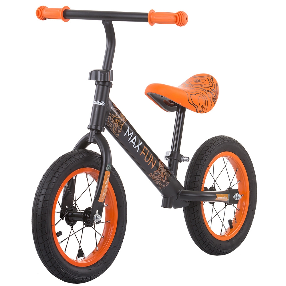 Bicicleta fara pedale Chipolino Max Fun orange bekid.ro imagine noua