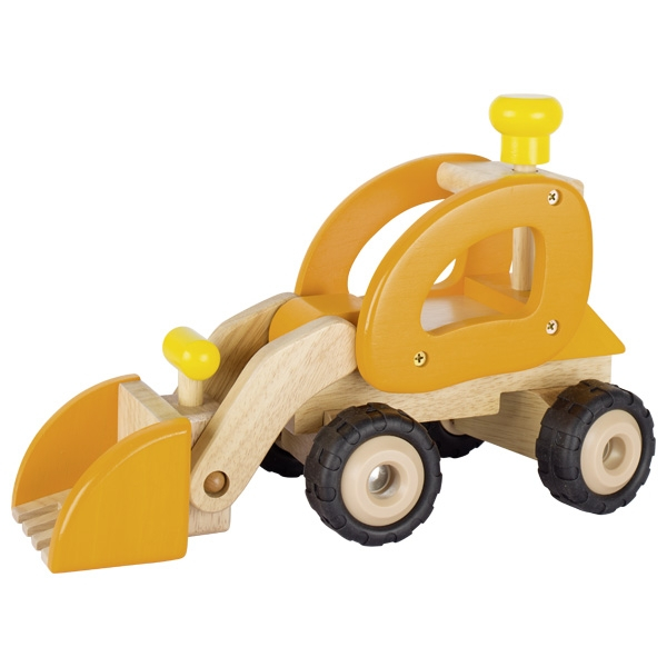Excavator – vehicul din lemn – joc de rol bekid.ro