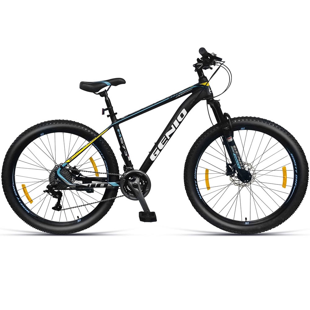 Bicicleta mountain bike aluminiu, 27.5 inch, schimbator 27 viteze ltwoo, frane hidraulice pe disc, genio bekid.ro
