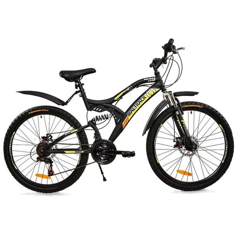 Bicicleta maltrack bike, 18 viteze, roti late 26 inch, cadru 18”, amortizoare bekid.ro imagine noua