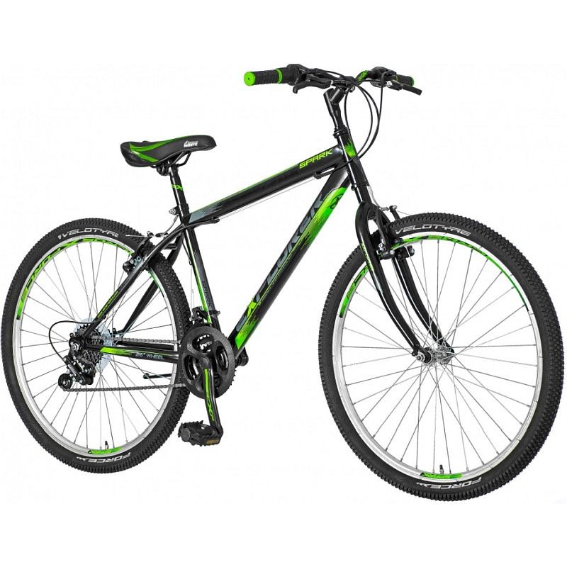 Bicicleta mountain bike 26 inch hardtail, 18 viteze power, cadru otel, v-brake, explorer spark bekid.ro imagine noua