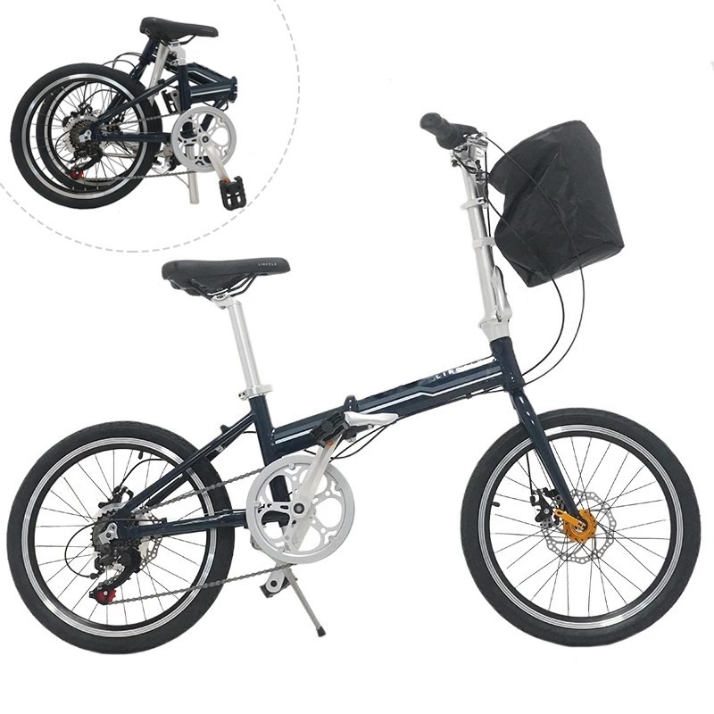 Bicicleta pliabila, roti 20 inch, cadru otel, 7 viteze shimano, frane pe disc, phoenix lincoln buy4baby.ro imagine noua