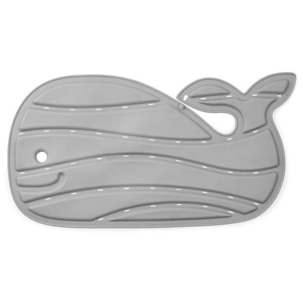 Skip hop – moby covoras de baie antiderapant in forma de balena – gri buy4baby.ro imagine noua