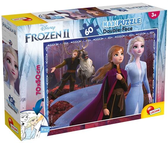 Puzzle de colorat maxi - Frozen II (60 piese)
