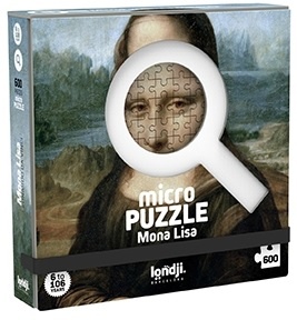 Micro puzzle londji-600 piese, mona lisa buy4baby.ro imagine noua