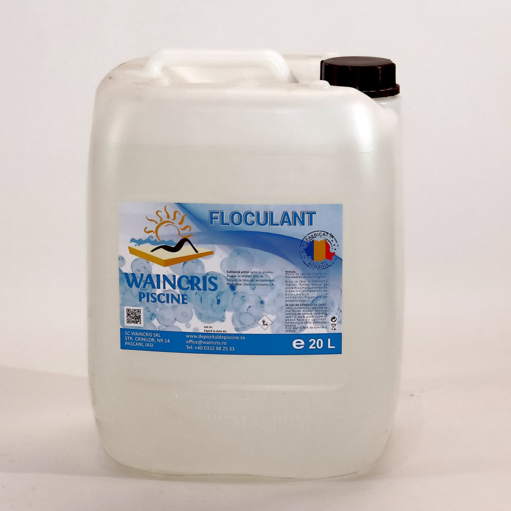 Floculant lichid 20 litri waincris piscine