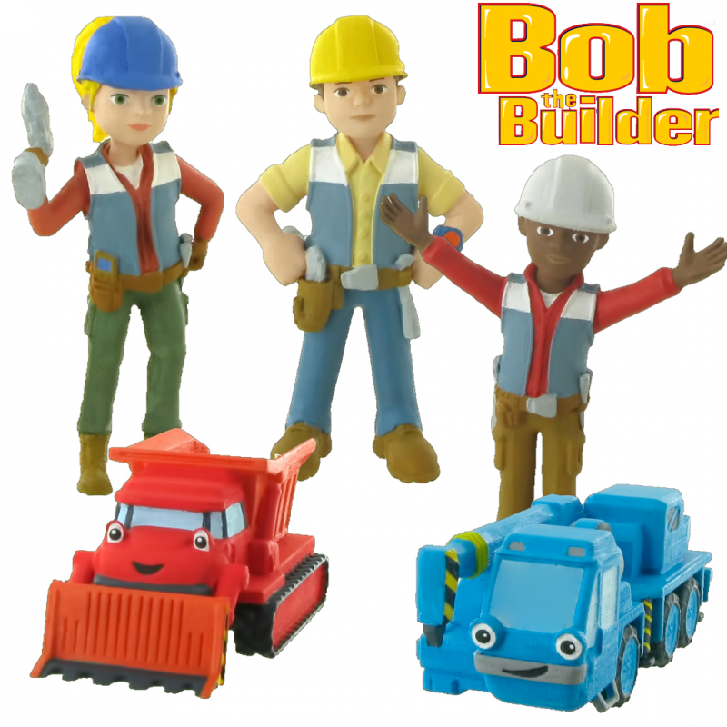 Set figurine Bob The Builder