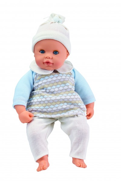 Papusa bebelus Falca 48 cm cu 2 schimburi de pijamale buy4baby.ro imagine noua