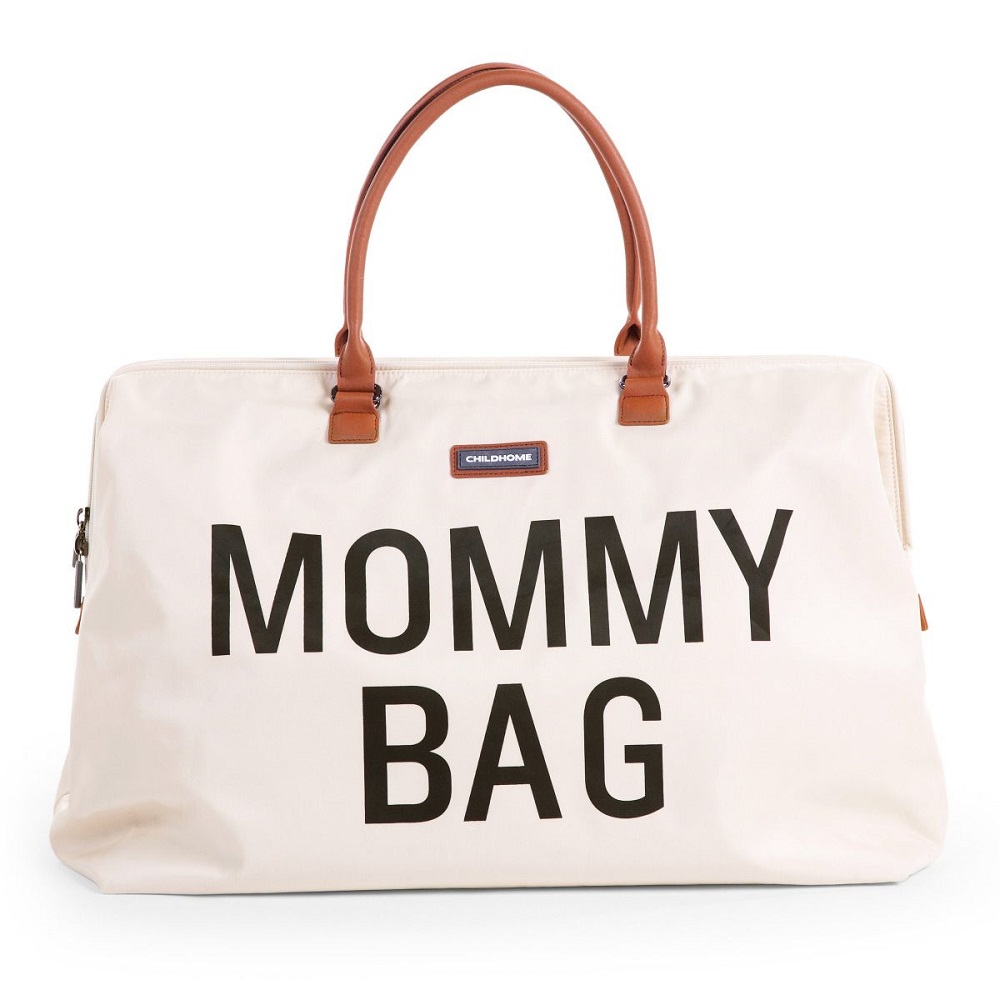 Geanta de infasat Childhome Mommy Bag Ecru bag