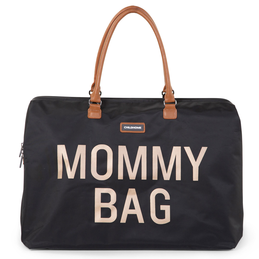 Geanta de infasat Childhome Mommy Bag Negru bag