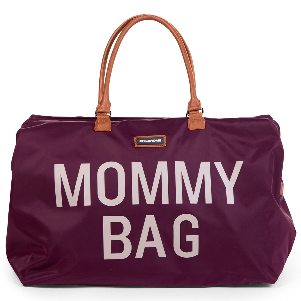 Geanta de infasat Childhome Mommy Bag Visiniu bekid.ro
