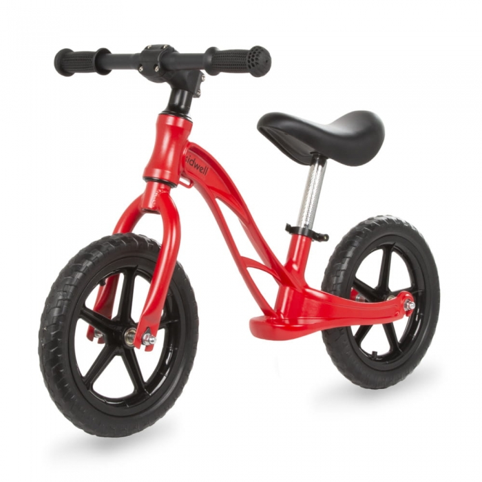 Bicicleta fara pedale cu cadru din magneziu kidwell rocky red bekid.ro imagine noua