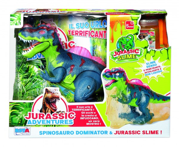 Spinozaur cu slime Jurassic RS Toys buy4baby.ro imagine noua