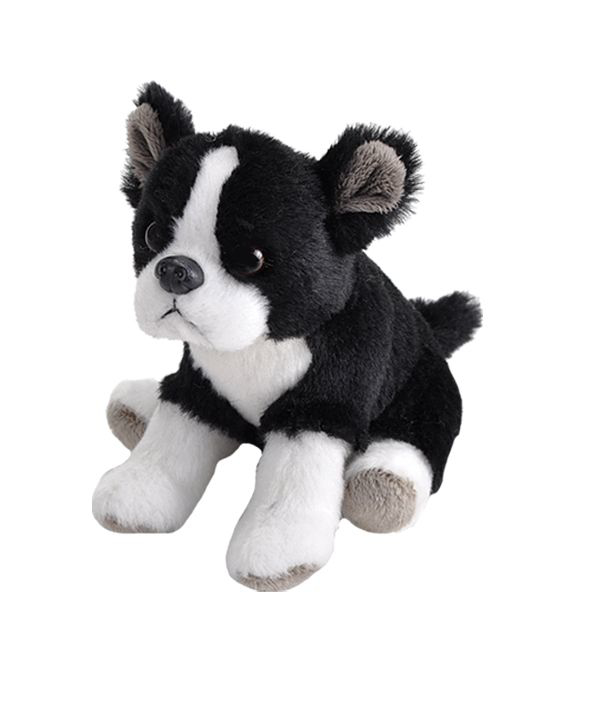 Catel Boston Terrier - Jucarie Plus Wild Republic 13 cm