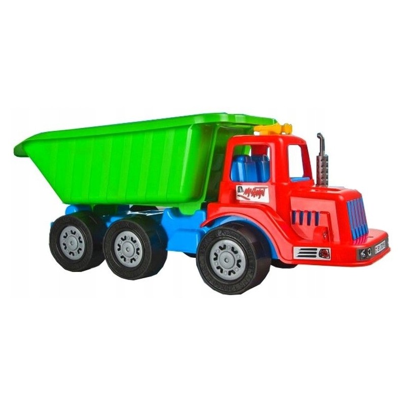 Camion pentru copii marmat xl, multicolor, 80x30x32cm buy4baby.ro imagine noua