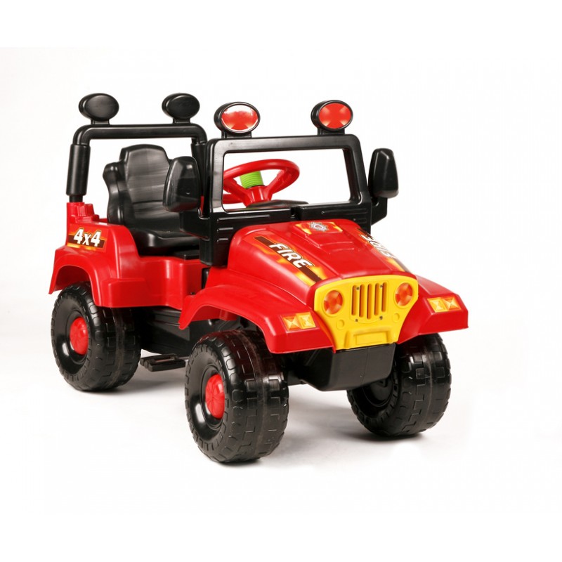 Masinuta jeep cu pedale pentru copii, 95 x 50 x 66 cm, rosu BJ PLASTIK imagine noua