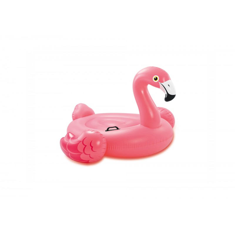 Saltea gonflabila, intex, flamingo ride-on, 142 x 137 x 97 cm, 57558 buy4baby.ro imagine noua