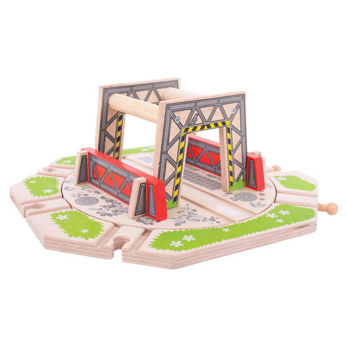 Platforma Industriala Trenulete BigJigs Toys imagine noua