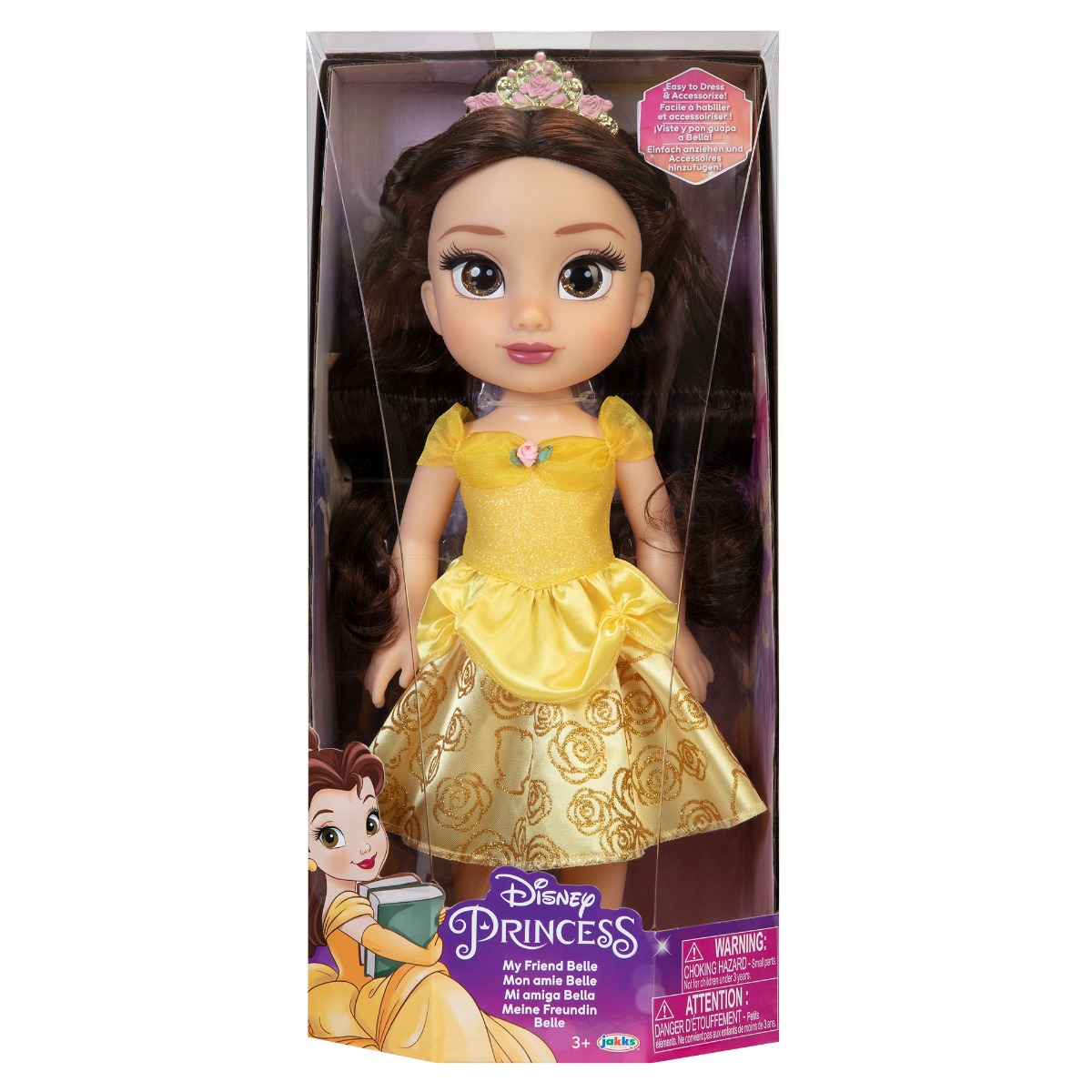 Disney princess papusa 38 cm belle buy4baby.ro imagine noua