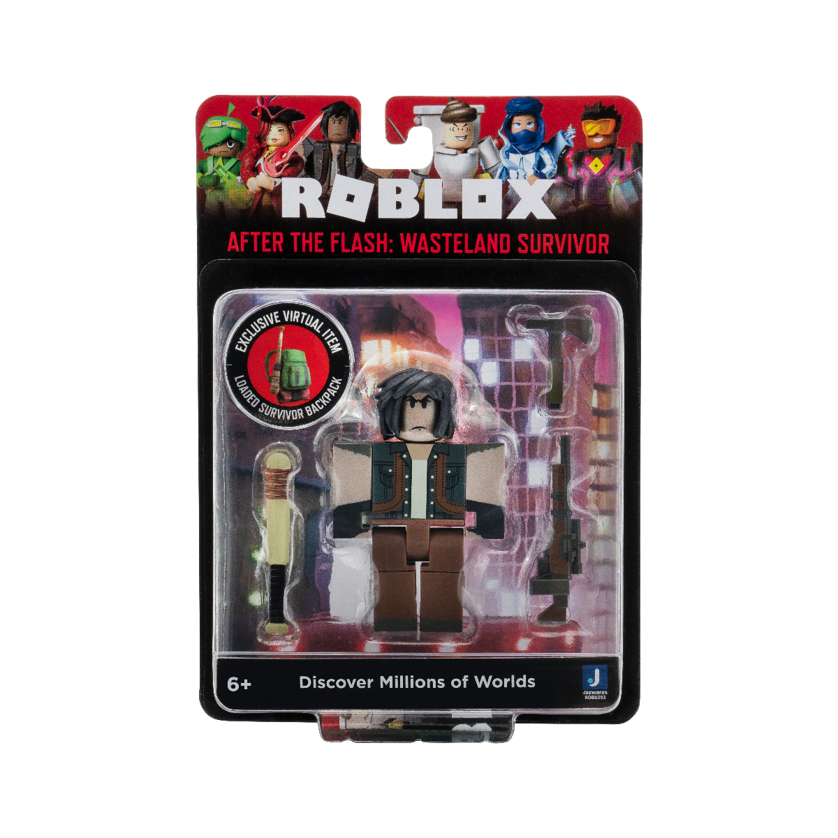 Roblox figurina blister after the flash: wasteland survivor s9