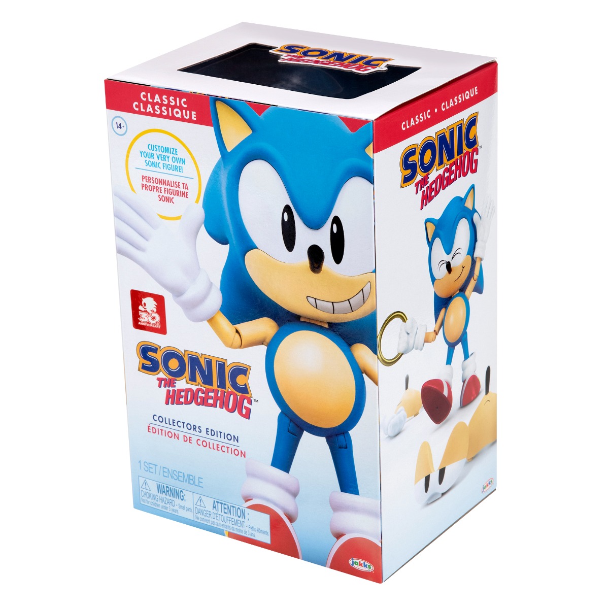 Sonic 30 de ani editie aniversara – figurina cu ariculatii si elemente interschimbabile bekid.ro