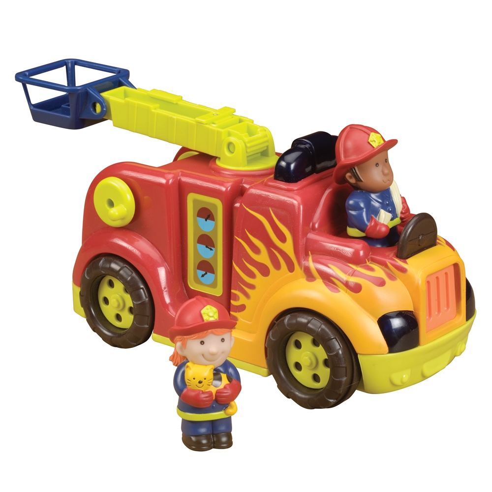 Masina de pompieri cu lumini si sunete b.toys