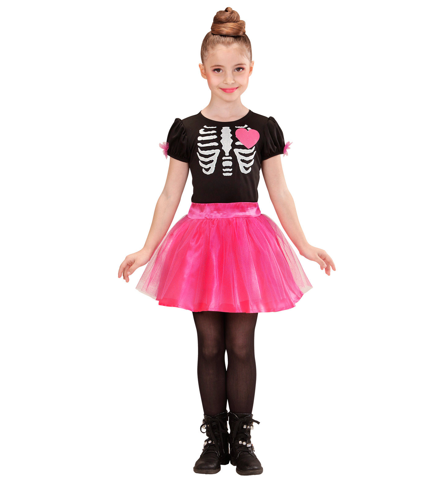 Costum schelet balerina halloween - 5 - 7 ani / 128 cm