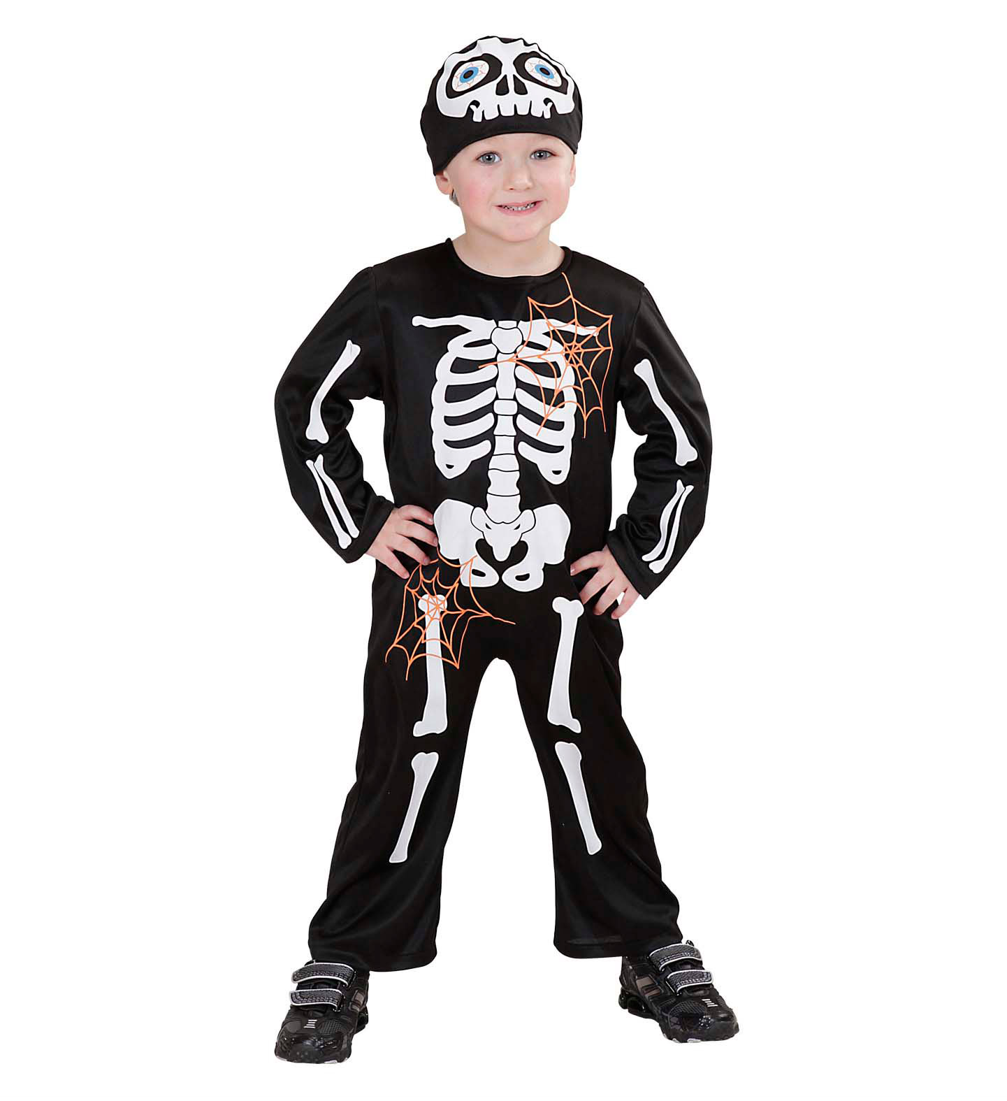 Costum micul schelet simpatic - 1 - 2 ani / 98 cm