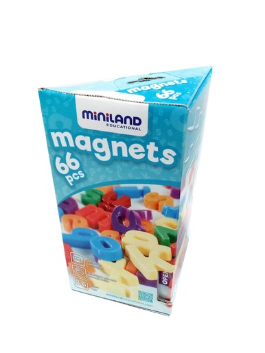 Set 66 Litere Mici Magnetice - Miniland imagine