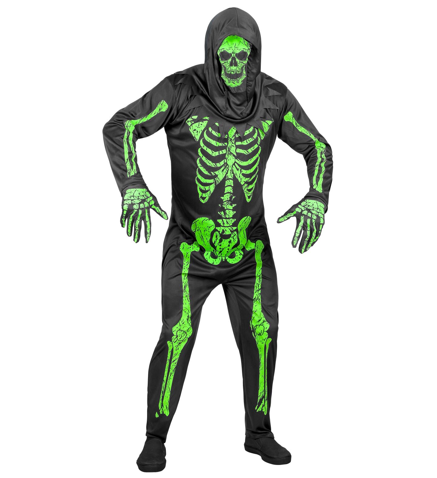 Costum schelet verde neon marimea xl buy4baby.ro imagine noua