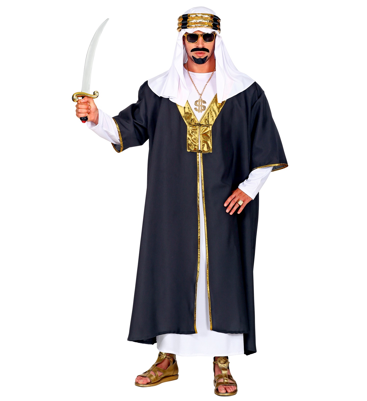 Costum sheik arab deluxe - l marimea l