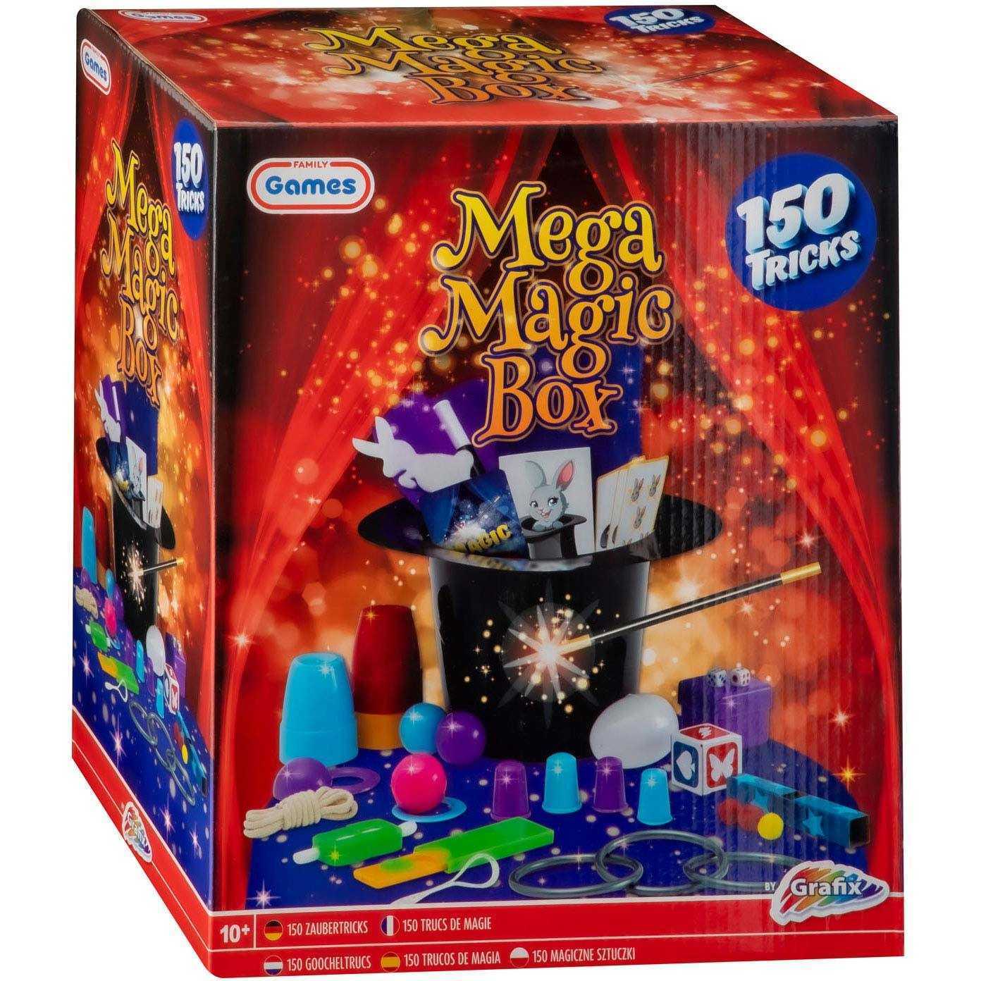 Cutia magica cu 150 de trucuri Mega Magic Box Grafix GR300028