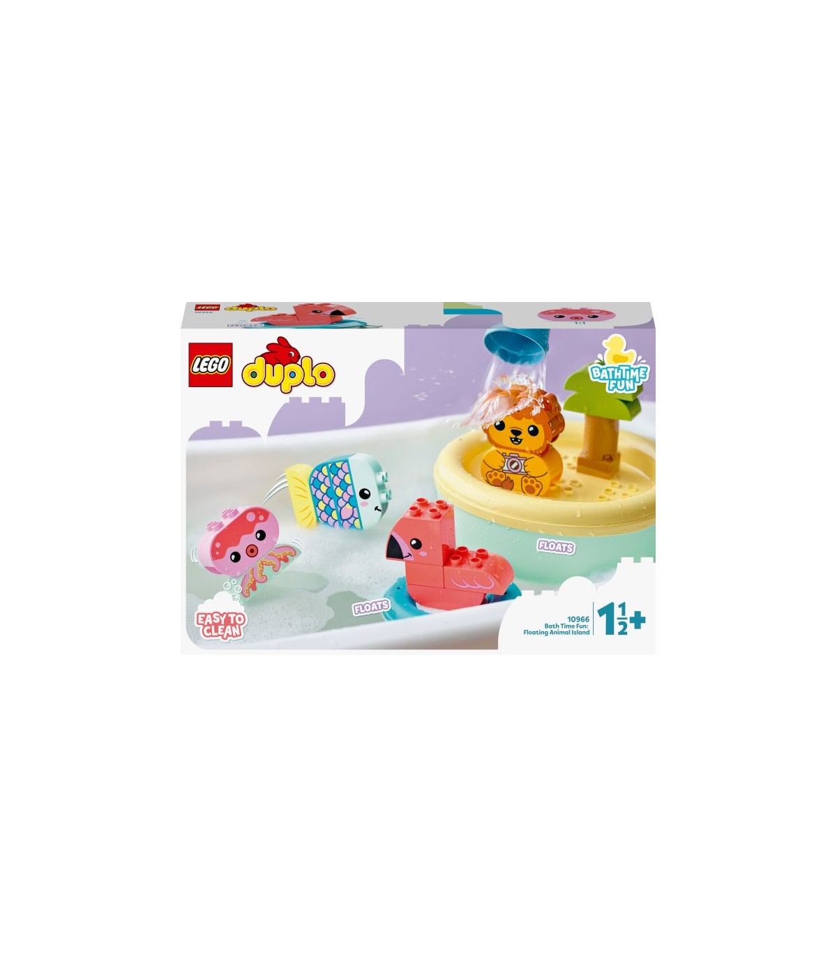 Lego duplo distractie la baie insula animalelor plutitoare 10966 bekid.ro