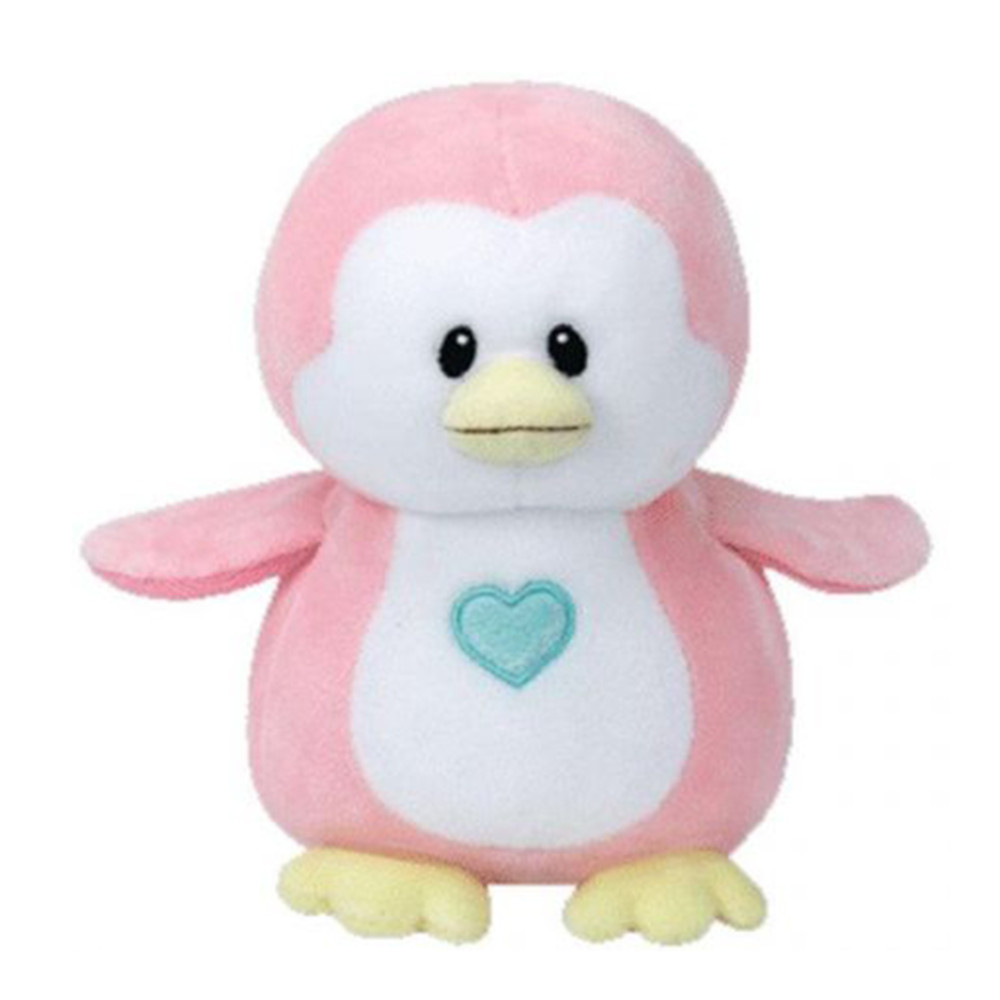 Plus bebelusi pinguinul roz penny (24 cm) - ty