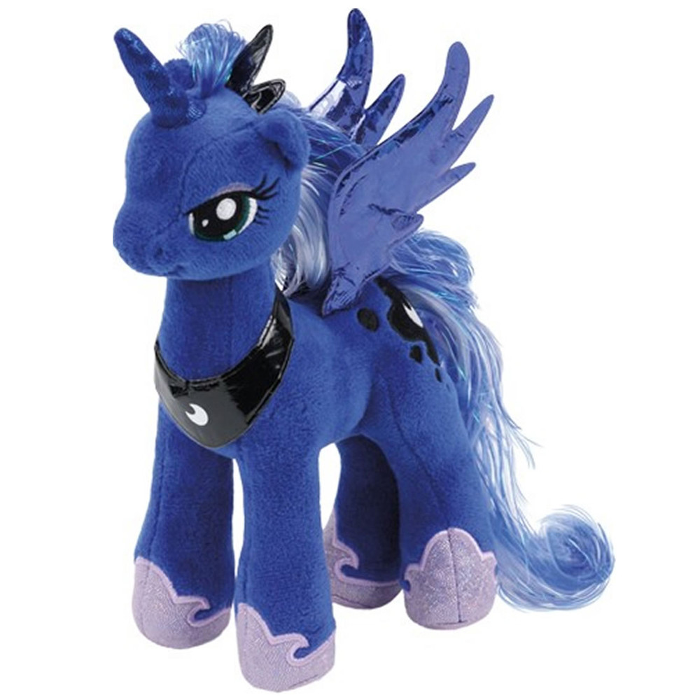 Plus licenta my little pony, luna (18cm) - ty