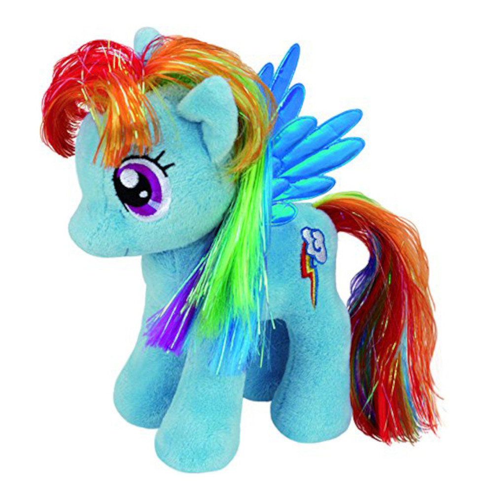 Plus licenta my little pony, rainbow dash (27 cm) - ty