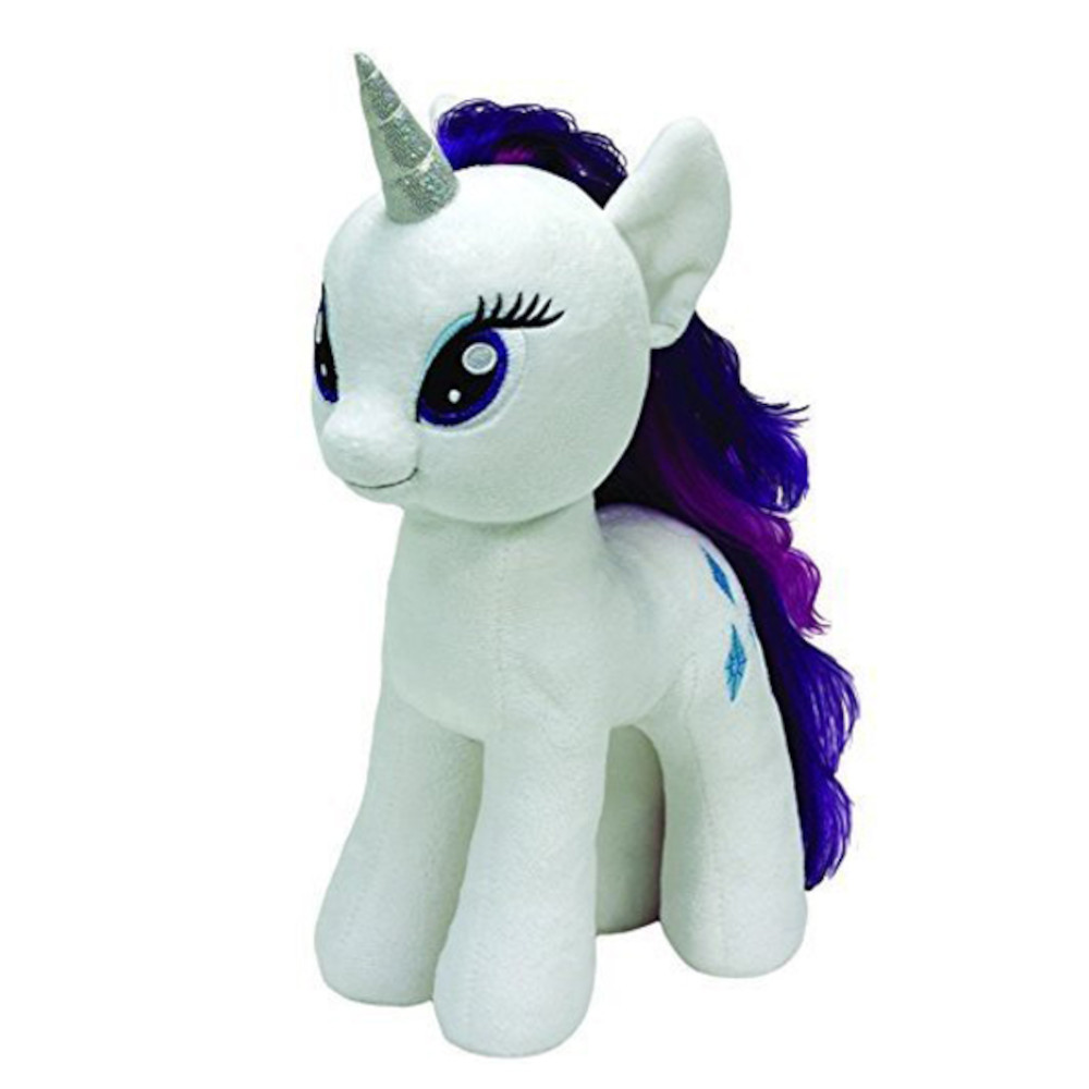 Plus licenta my little pony, rarity (27 cm) – ty buy4baby.ro imagine noua