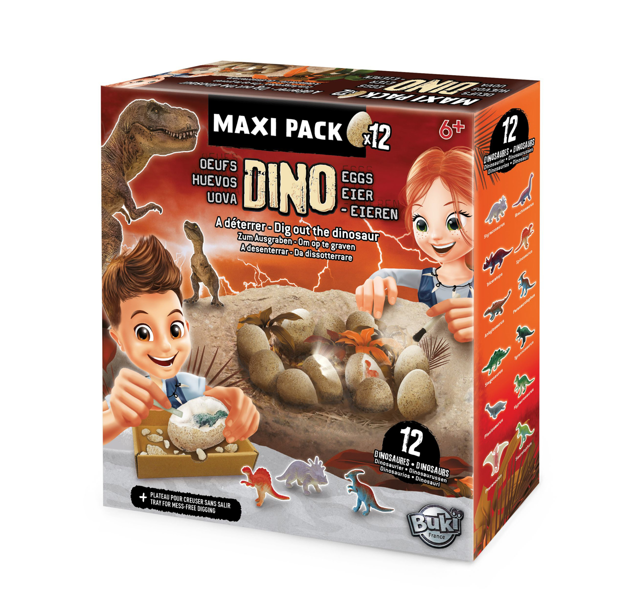 Oua Dino Mega Set x 12 BUKI France imagine noua