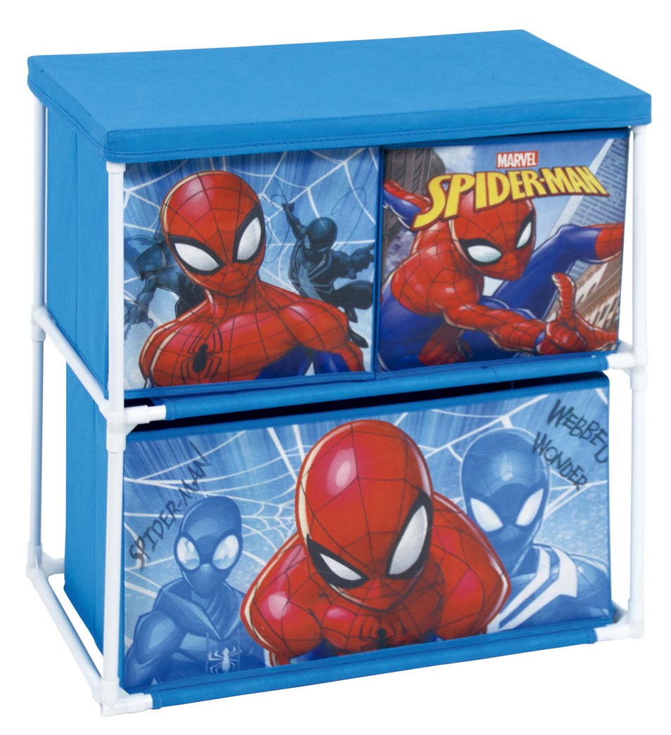 Organizator pentru jucarii cu structura metalica Spiderman Arditex imagine noua