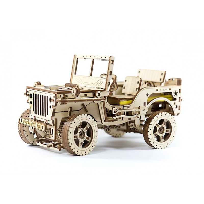 Jeep willys mb 4×4 – puzzle 3d mecanic buy4baby.ro imagine noua