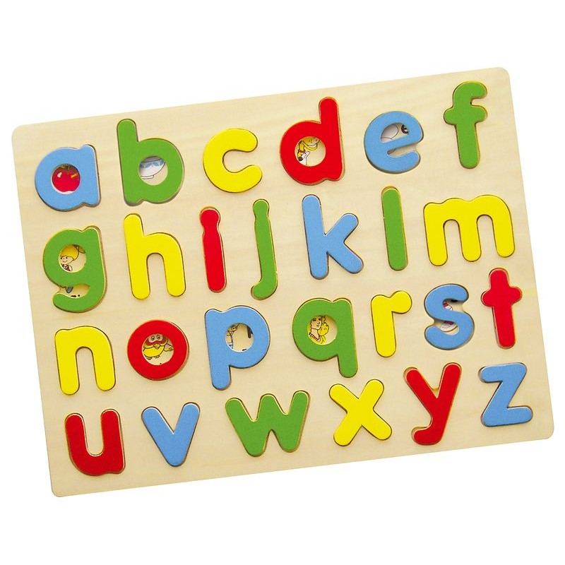 Puzzle cu litere mici