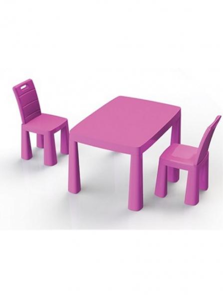 Set masa copii si scaune MyKids 0468/2 Roz buy4baby.ro imagine noua